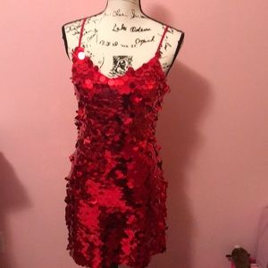 New sequin dress